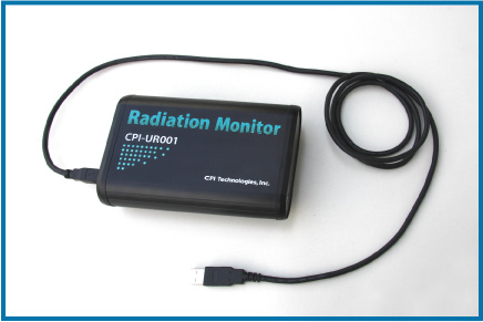 USB対応放射線検知器 CPI-UR001